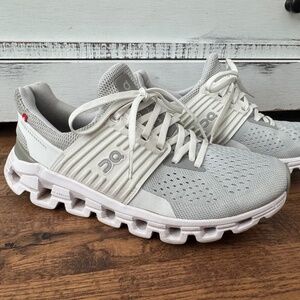 On Cloud Cloudswift Glacier Gray White Shoes Sneakers Women's Size 6.5